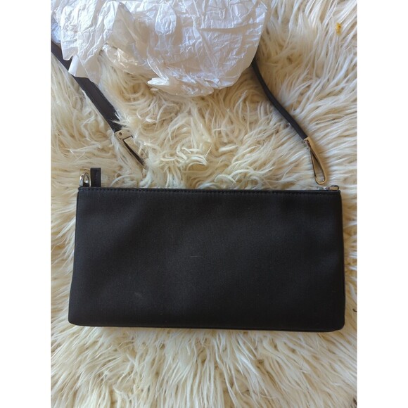 NWOT XOXO Black Clutch Purse with detachable strap  Cloth Small Shoulder Bag - Picture 2 of 5